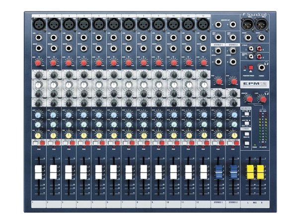 Soundcraft EPM12 - 12 Mono + 2 Stereo Audio Console