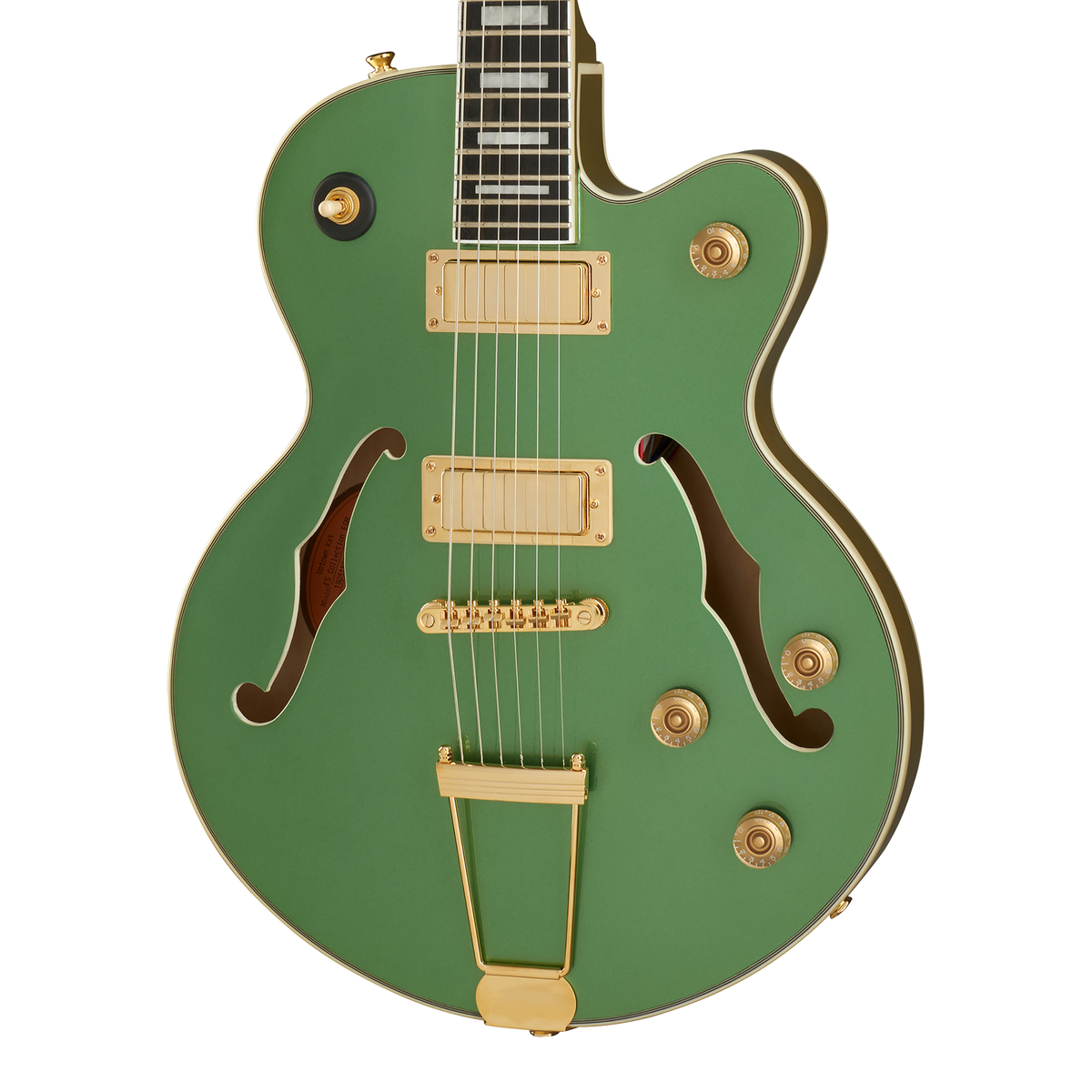 Epiphone Uptown Kat ES, Emerald Green Metallic — additional view