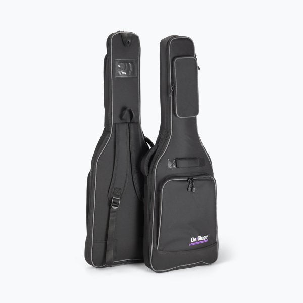 On-Stage GBE4770-BLB - Standard Electric Guitar Gig Bag, Bilingual Packaging