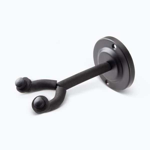 On-Stage GS7640 - Wall-Mount Guitar Hanger with Round Metal Base
