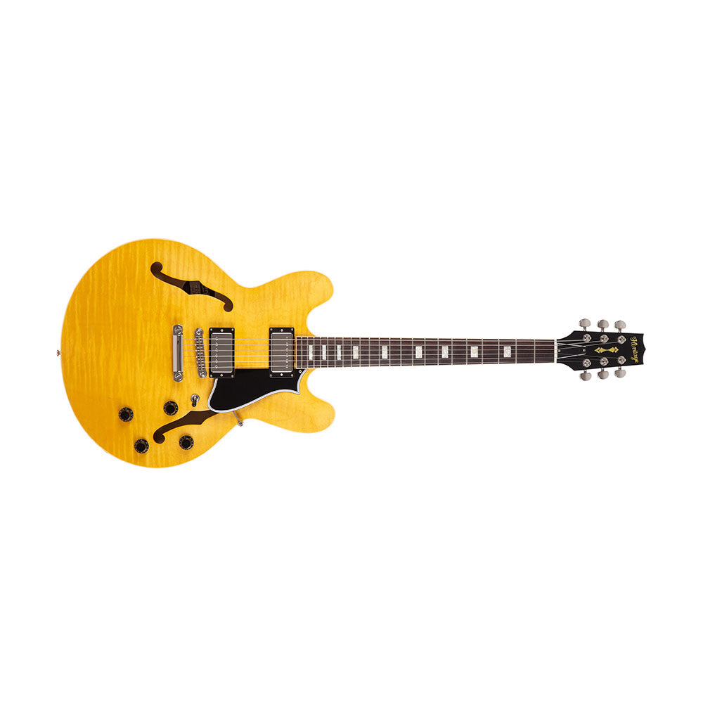 Heritage Custom Core H-535 Semi-Hollow Guitar - Antique Natural - product image 1