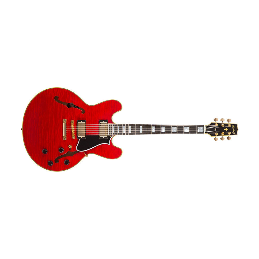 Heritage Custom Core H-555 Semi-Hollow - Transparent Cherry - product image 1