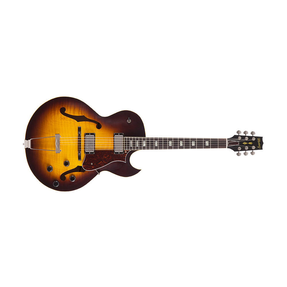 Heritage Custom Core H-575 Hollow Guitar - Original Sunburst - product image 1