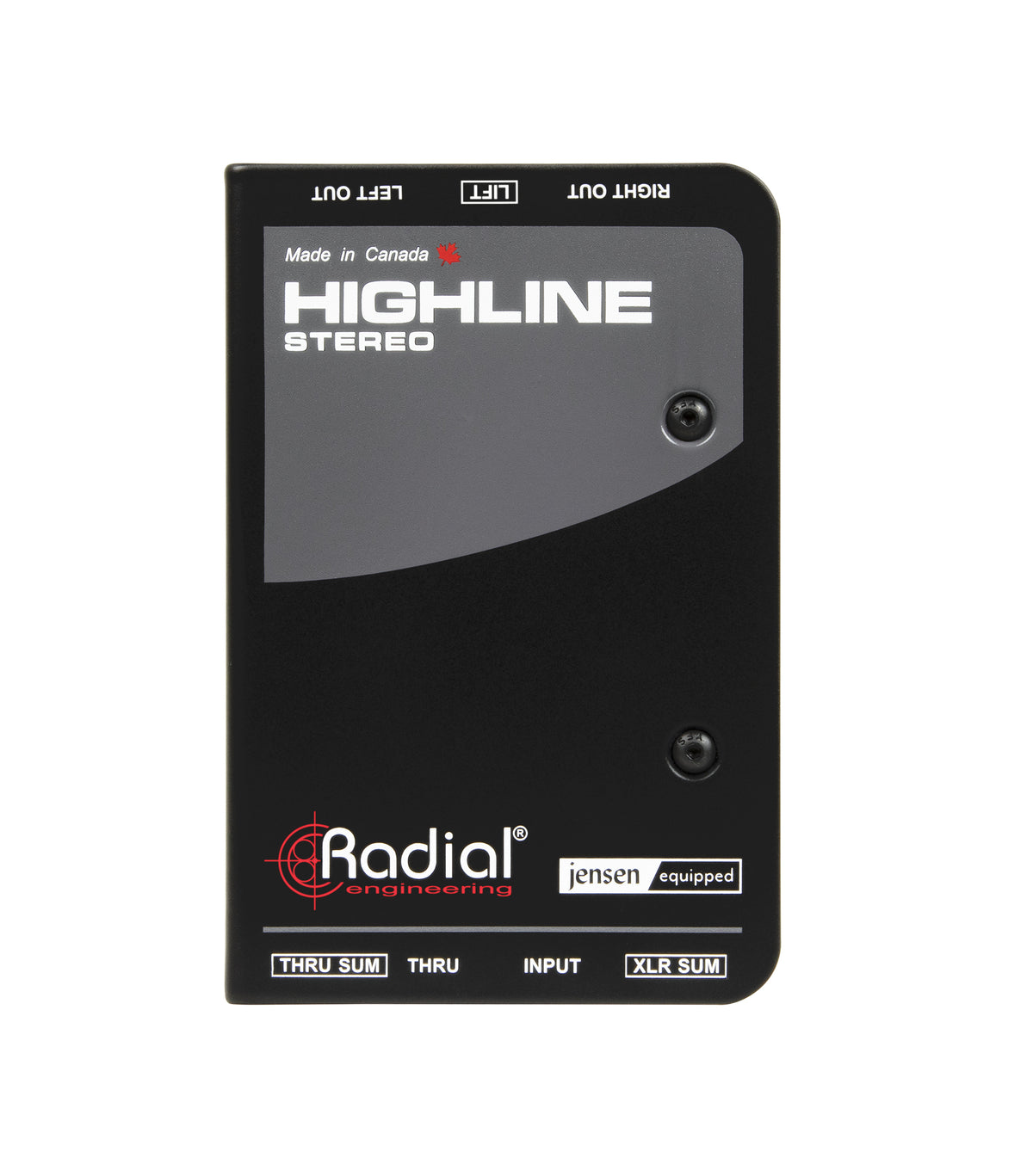 Radial Highline Stereo - Stereo Passive Line Isolator - product view 1