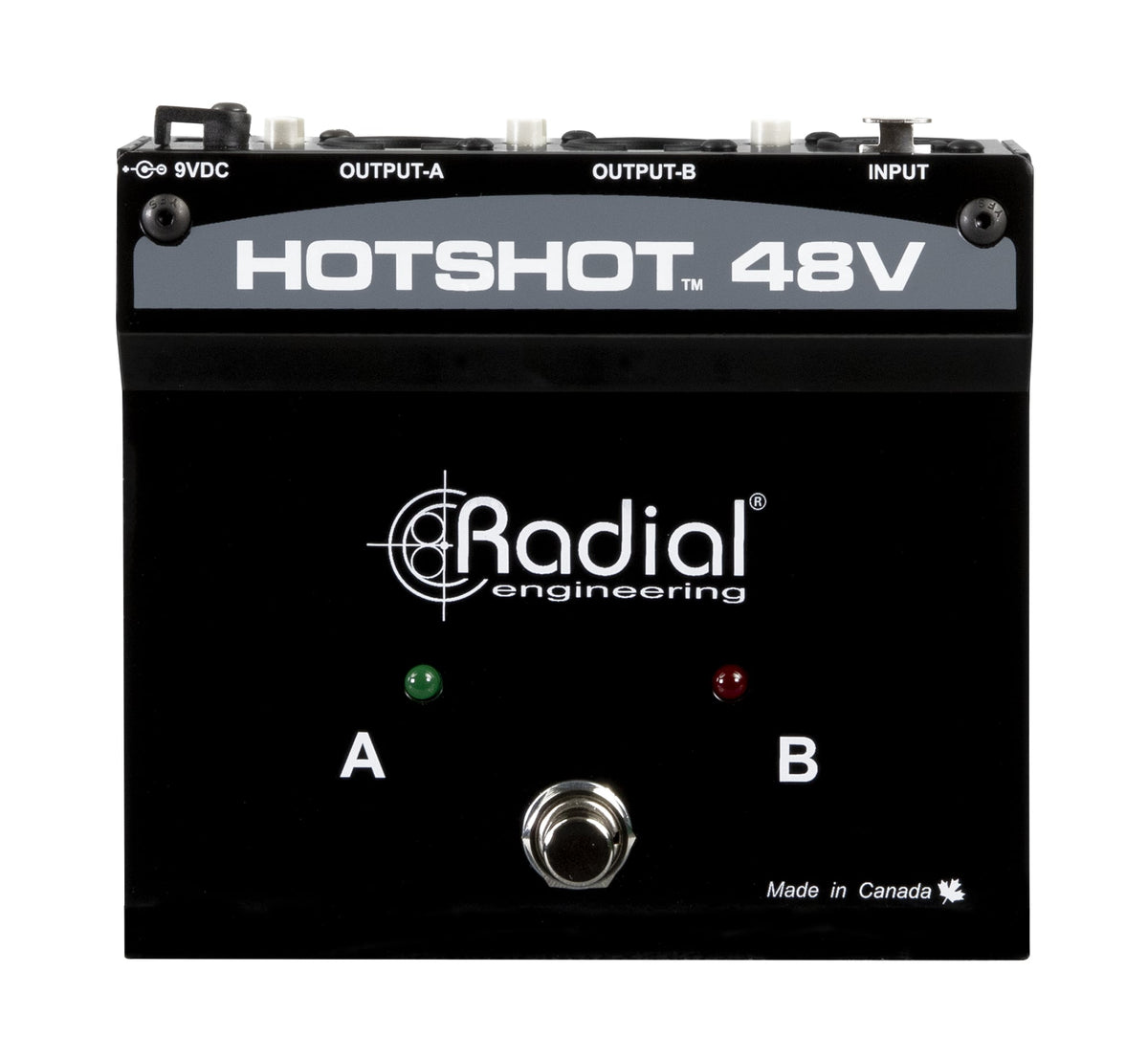 Radial HotShot 48V - Condenser Microphone Switcher - product view 1
