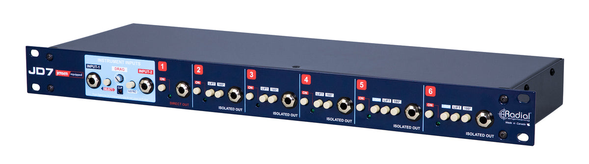 Radial JD7 - Guitar Distro & Splitter - product view 2