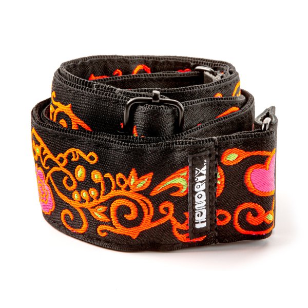 Dunlop - Jimi Hendrix Blacklight Monterey Orange Strap