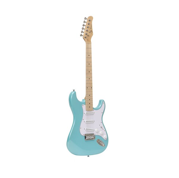 Jay Turser - JT-100 Electric Guitar, Light Blue Sparkle