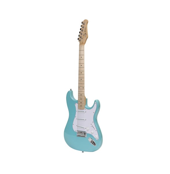 Jay Turser - JT-100 Electric Guitar, Light Blue Sparkle