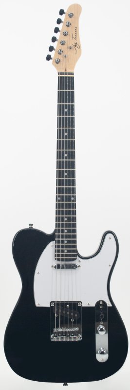 Jay Turser - TL Style Lightweight Solid Body Electric Guitar, Black