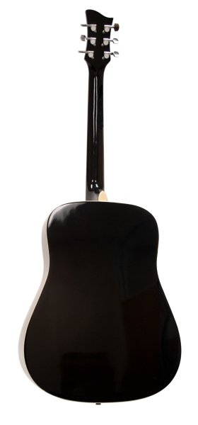 Jay Turser - Dreadnought Acoustic Guitar, Full Size, Black