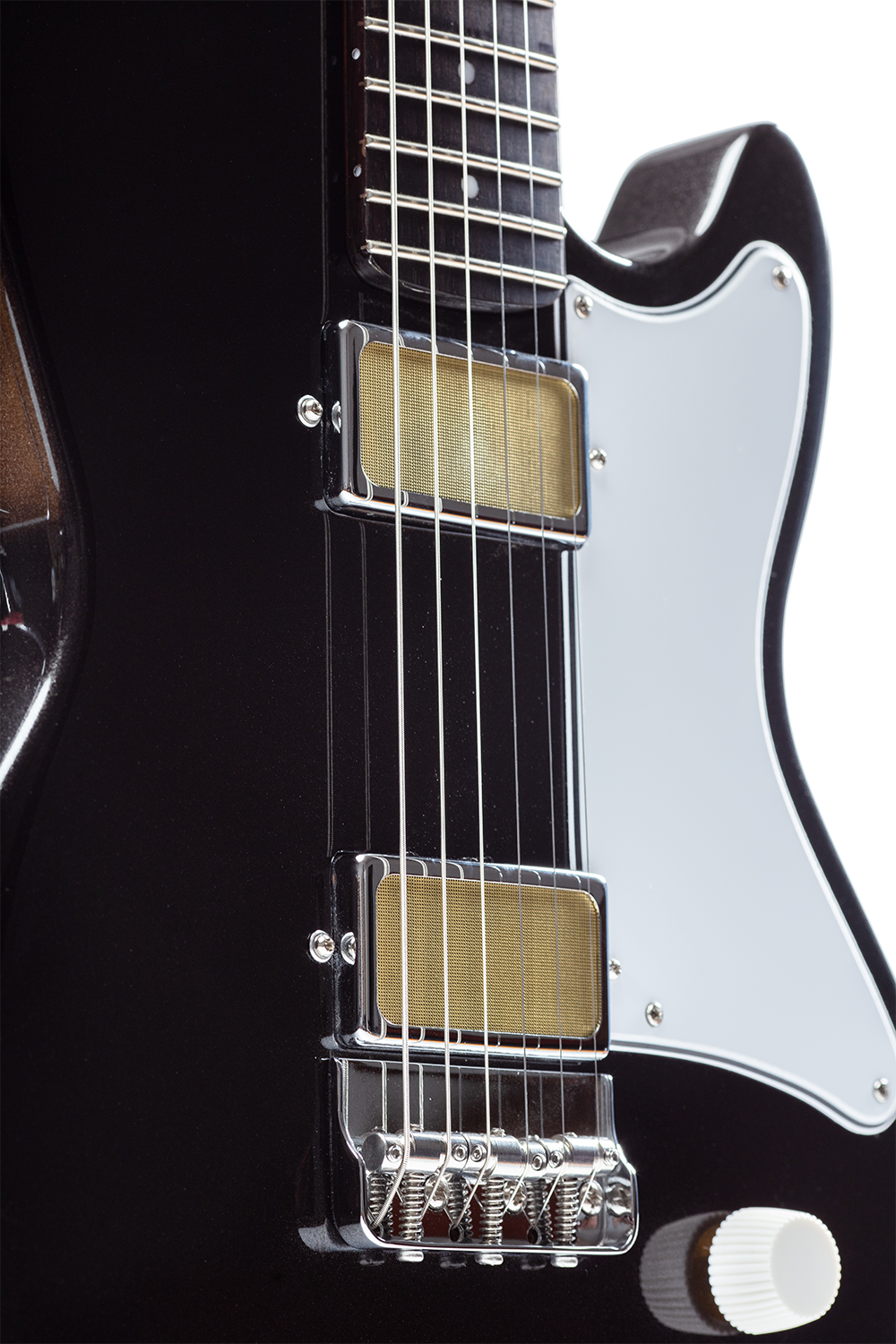 Harmony Jupiter Electric Guitar with Case - Space Black - product image 3