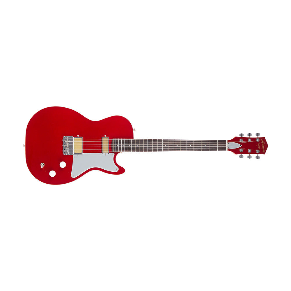 Harmony Jupiter Thinline Electric Guitar with Case - Cherry - product image 1