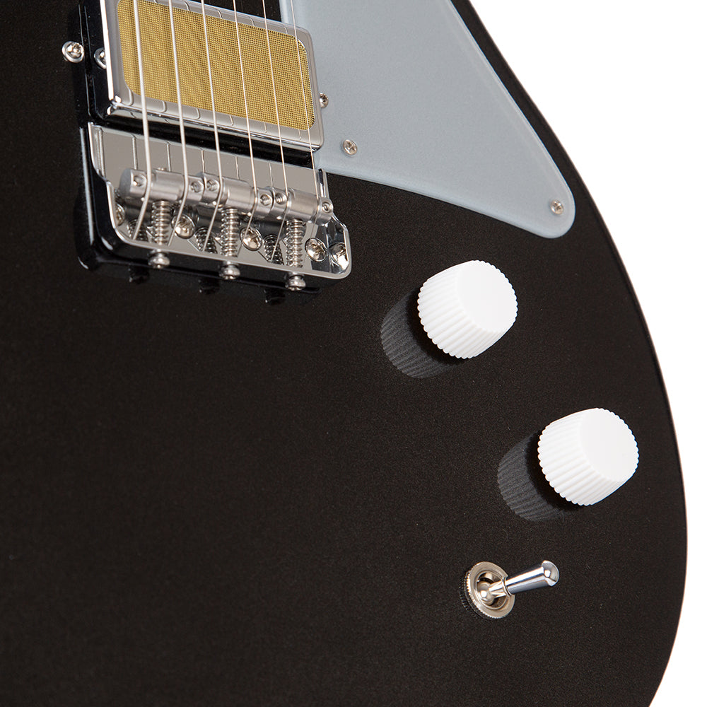 Harmony Jupiter Thinline Electric Guitar with Case - Sky Blue - product image 3
