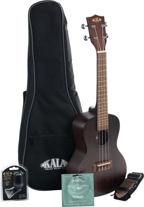 Kala - Concert KA-15 Series Ukulele Bundle
