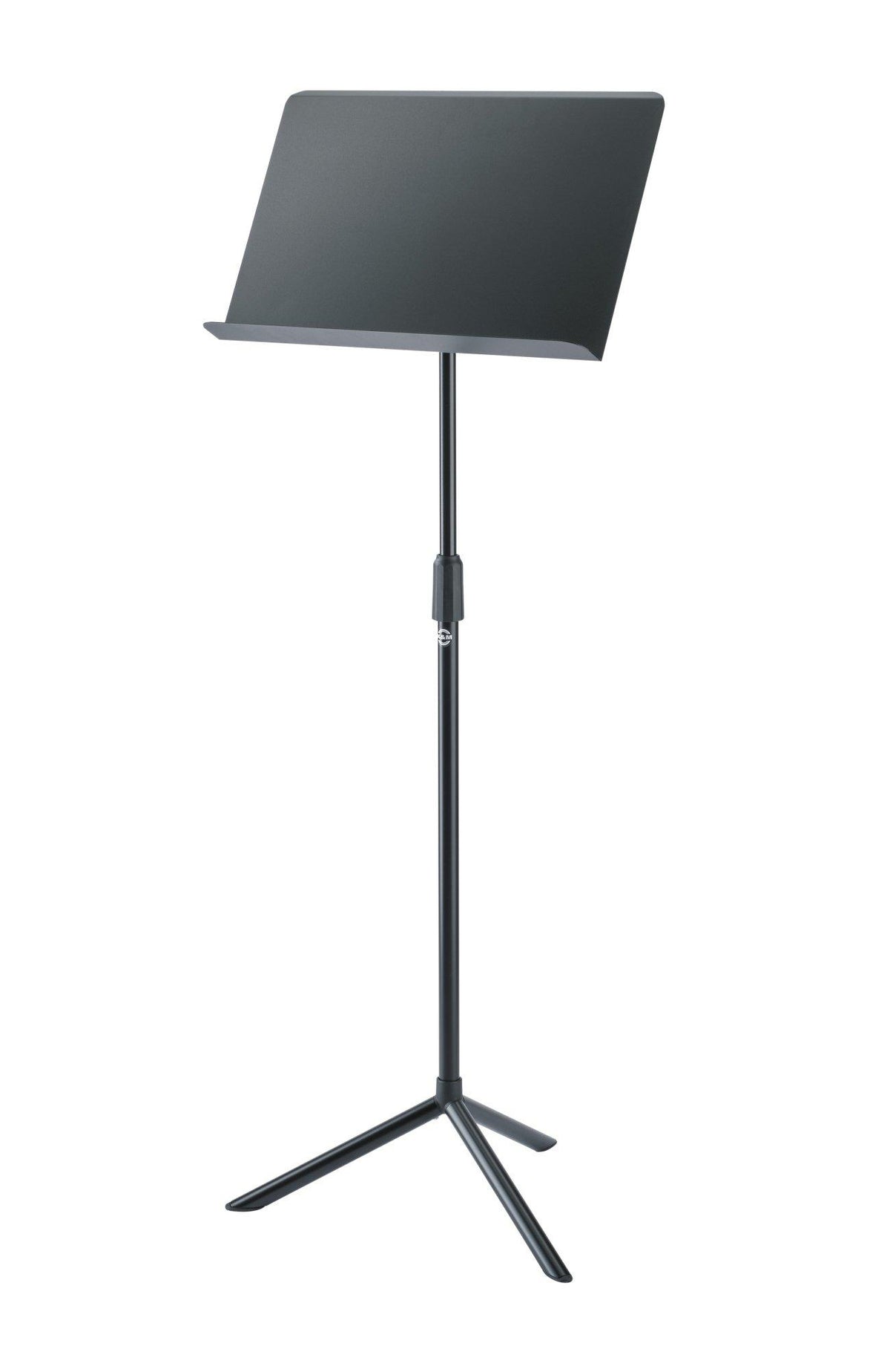 K&M 11924-BLACK — Stackable Orchestra Stand - H:750-1280mm - Black — product view