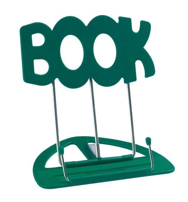 K&M 12440-12-GREEN — 12 x Uniboy Book Tabletop Music Sheet Holder - Green — product view