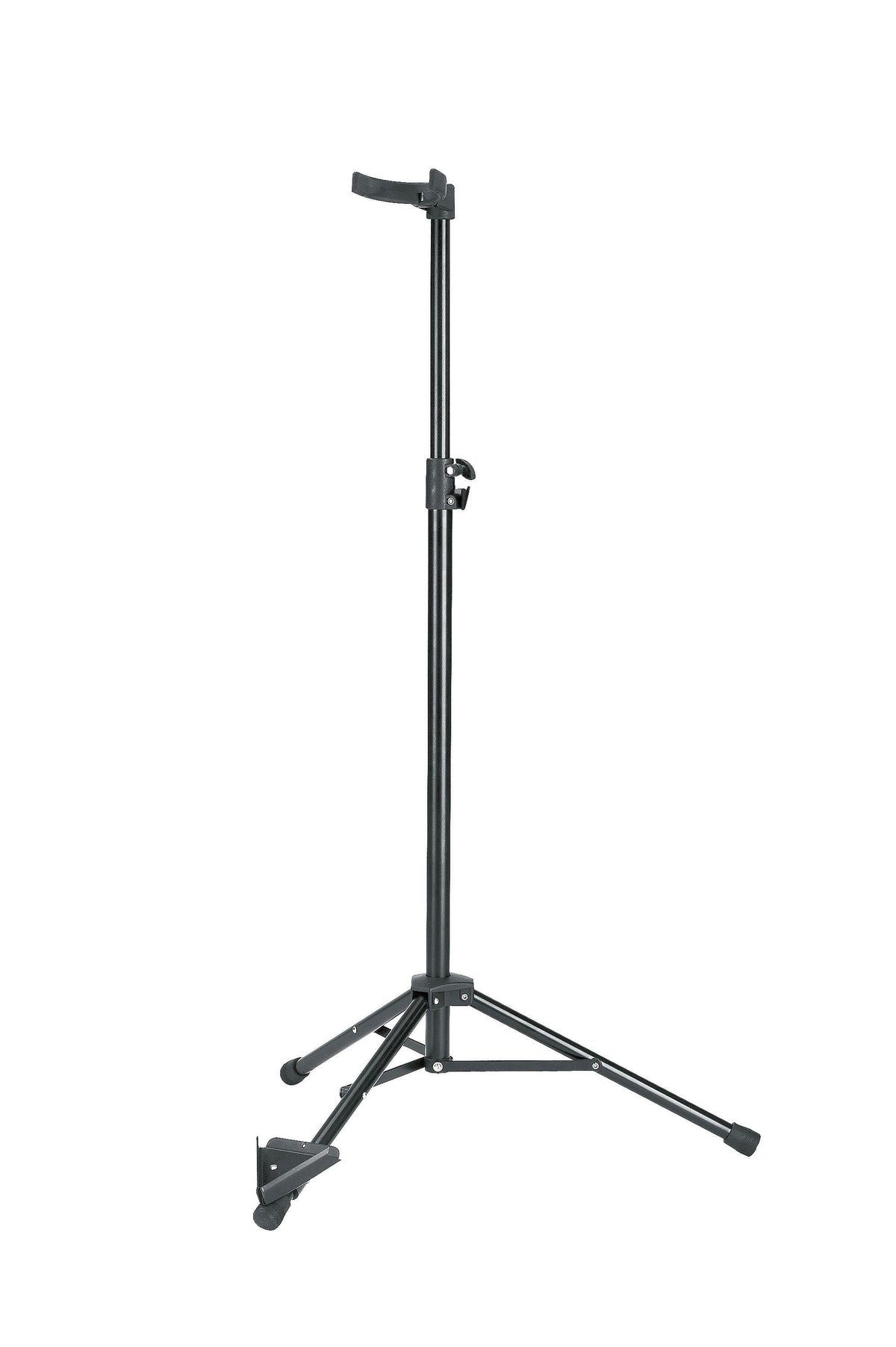 K&M 14160-BLACK — Electric Double Bass Tripod with Bow Holder - H:920-1620mm — product view