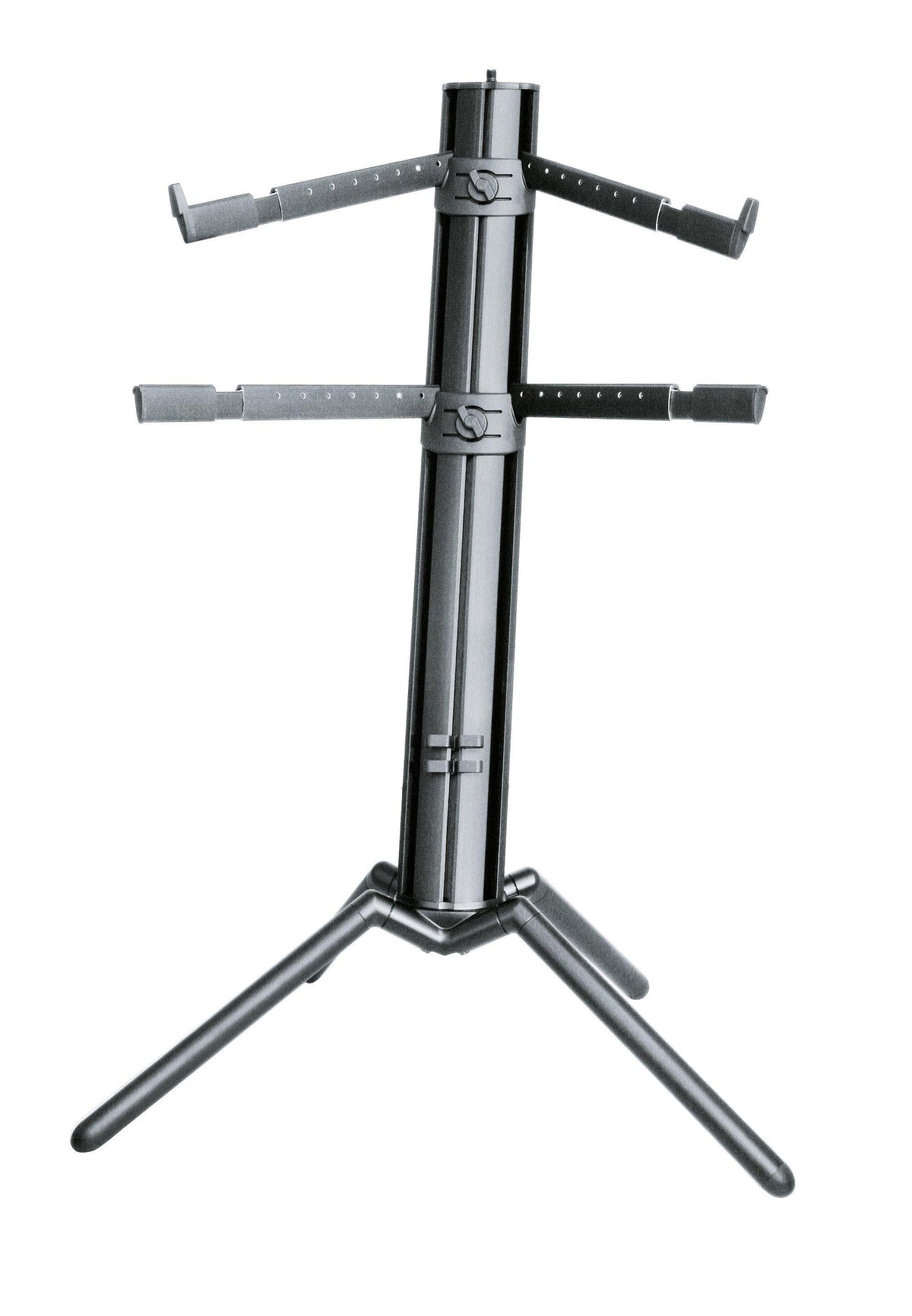 K&M 18860-BLACK — Aluminum Spider Pro Keyboard Stand - H:1310mm - 105kg Rated — product view