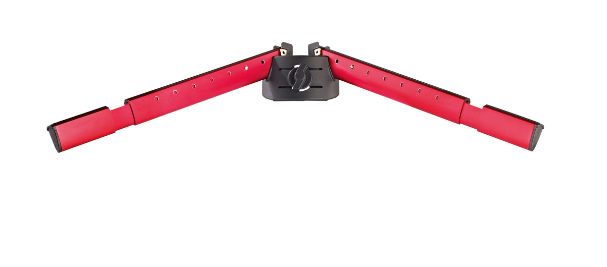K&M 18865-RED — Aluminum Set A Lower Support Arms for Spider Pro - 35kg — product view