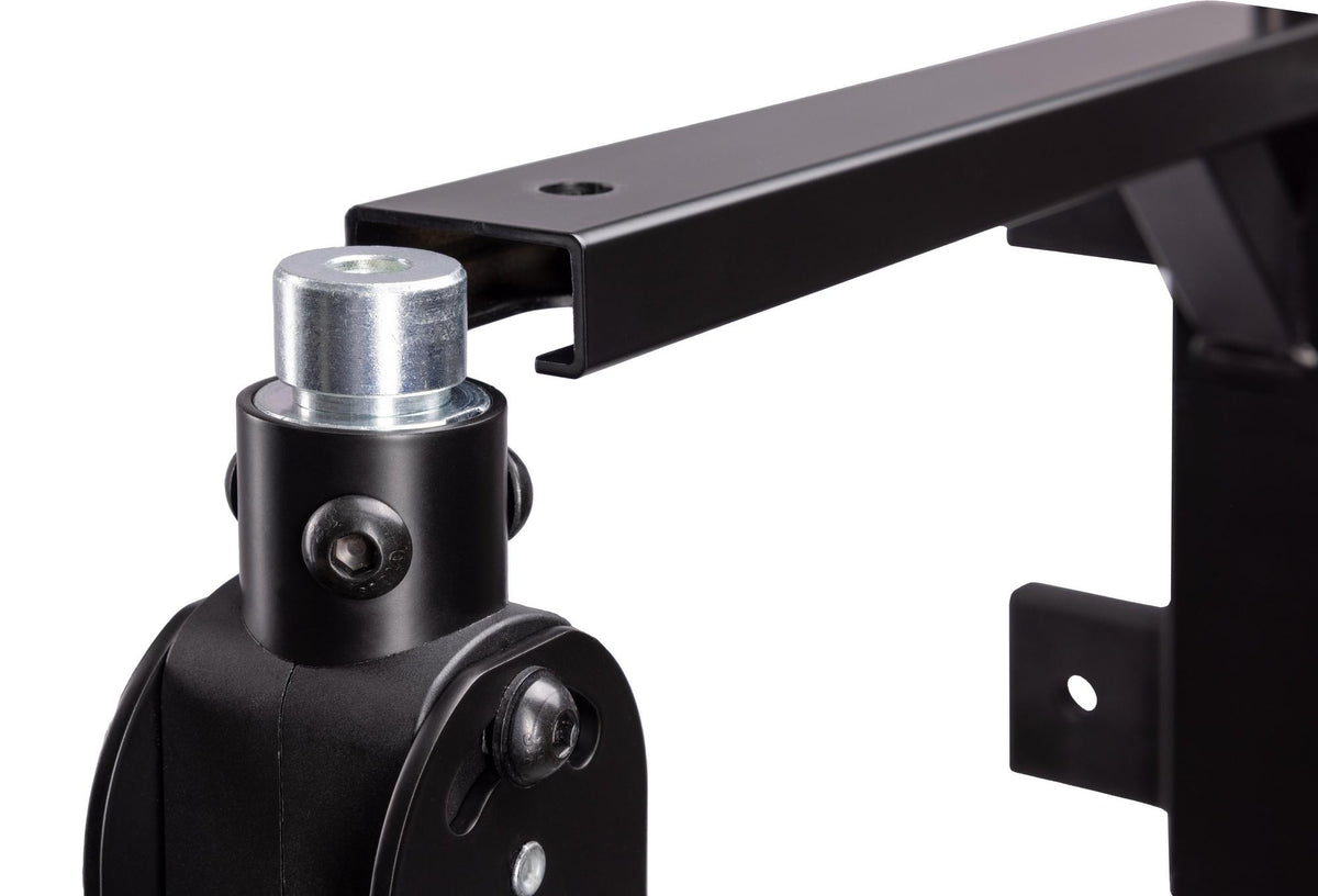 K&M 19430-BLACK — Speaker wall mount 25kg Rated — product view