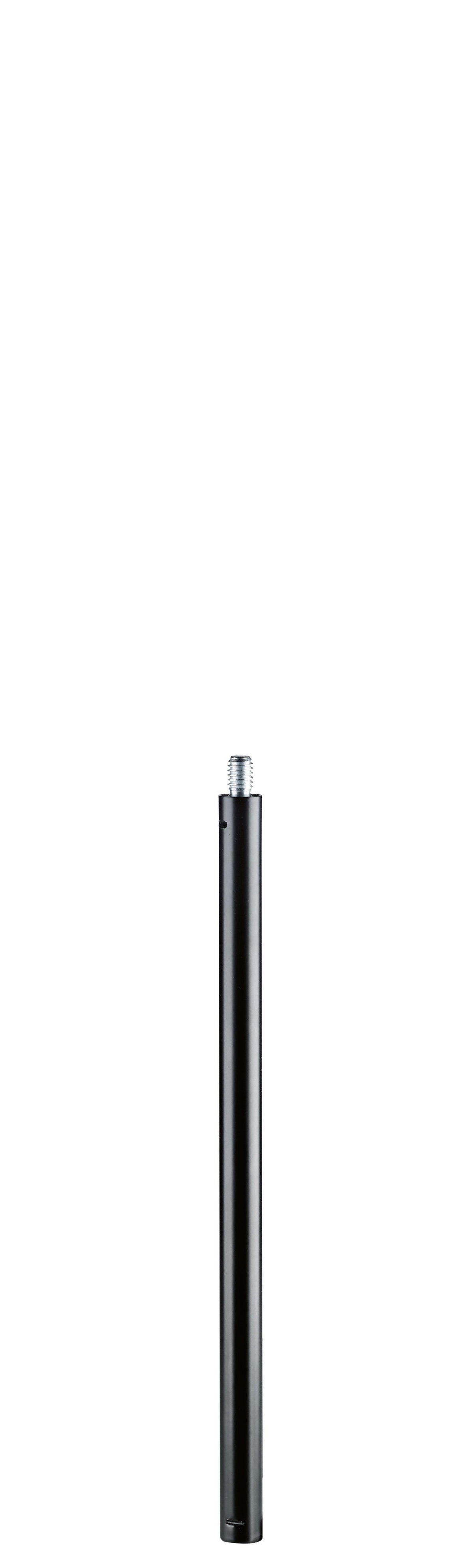 K&M 20002-BLACK — 260mm Steel Extension Rod - 3/8 Female to 3/8 Male — product view