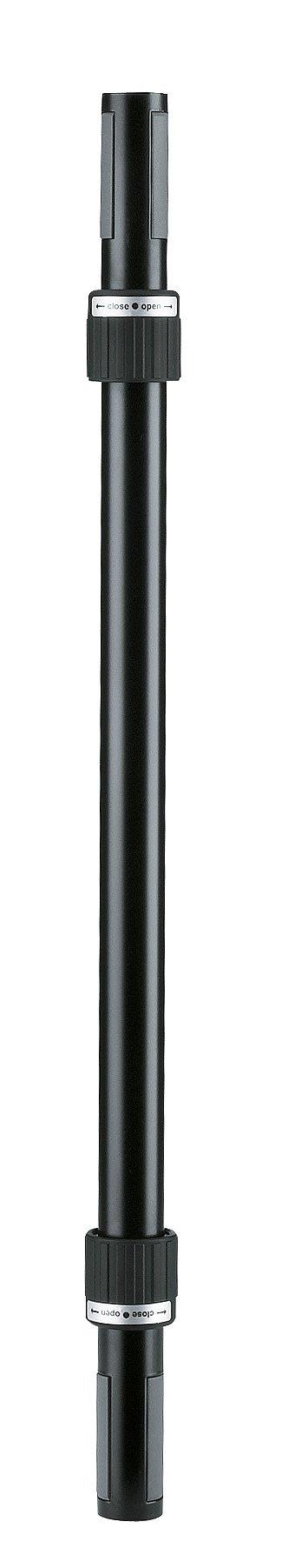 K&M 21360-BLACK — Distance Rod with Ring Lock - H:750mm — product view