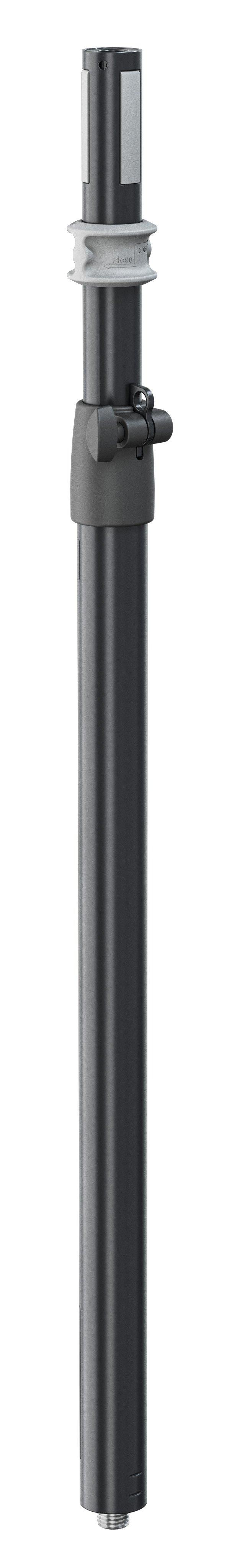 K&M 21377-BLACK — Easy Lock Distance Rod - H:900-1400mm - Black — product view
