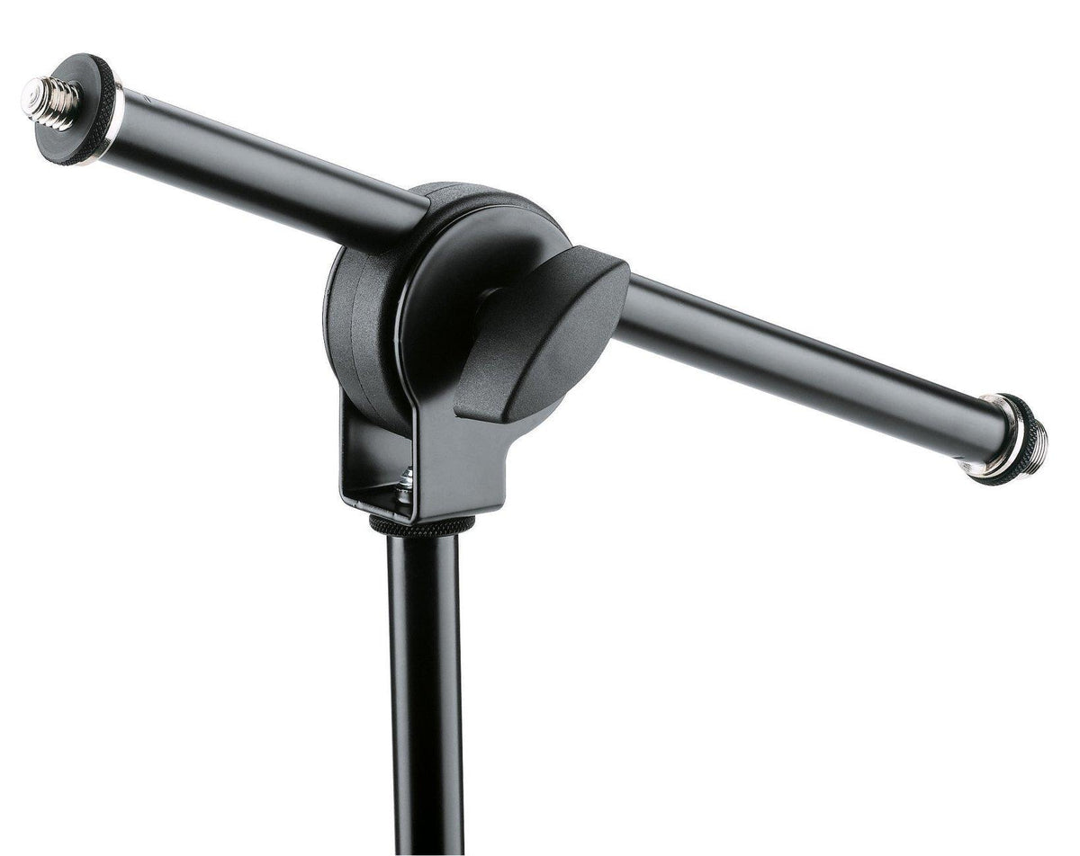 K&M 21431-BLACK — Boom Arm for Overhead Microphones - BL:290mm - Black — product view