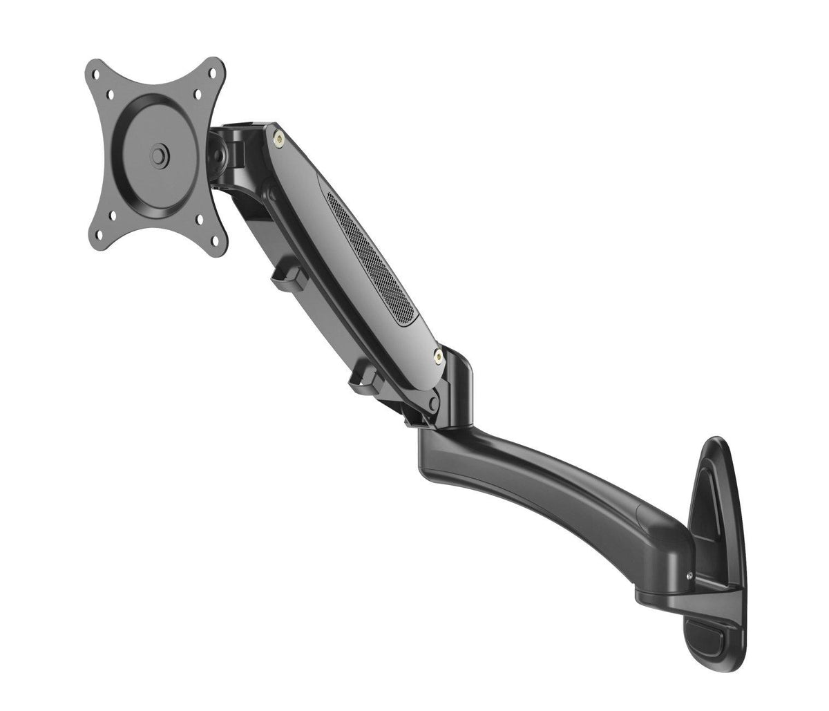 K&M 23870-BLACK — Monitor Wall Mount for VESA 75x75 or 100x100 — product view