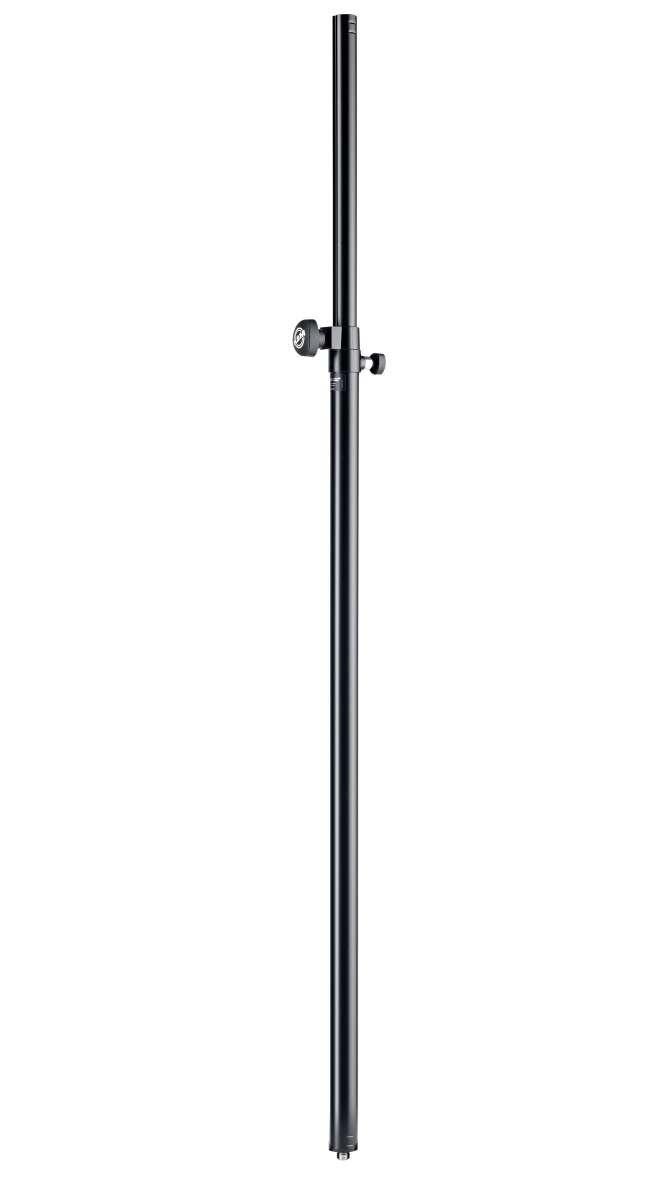 K&M 24626-BLACK — Pro Distance Rod - M10 Thread - H:1400-2400mm - 30kg Rated — product view