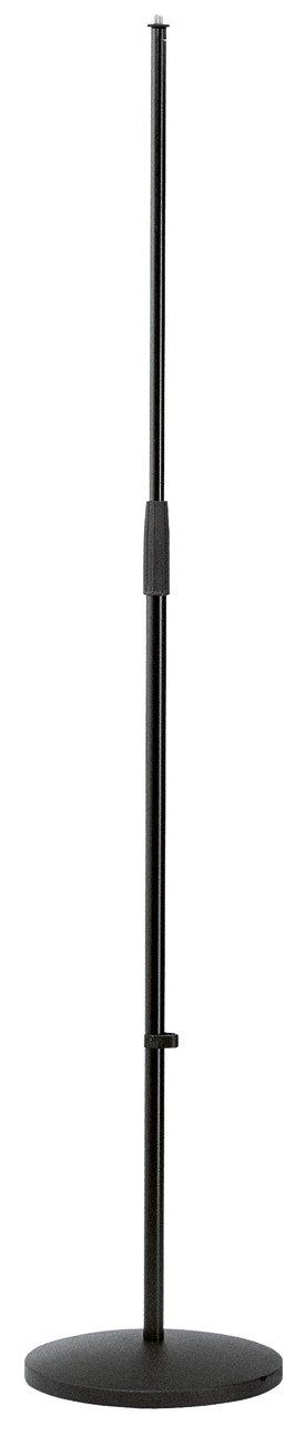 K&M 260/1-BLACK — Microphone Stand w/Round Base - H:870-1565mm - Black — product view
