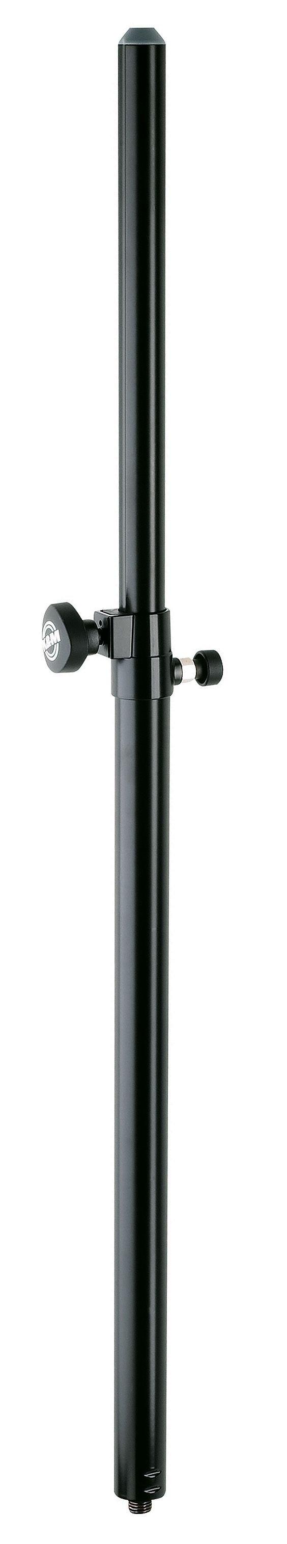 K&M 26736-BLACK — Distance Rod for Satellite Speaker - M20 - H1090-1790mm — product view