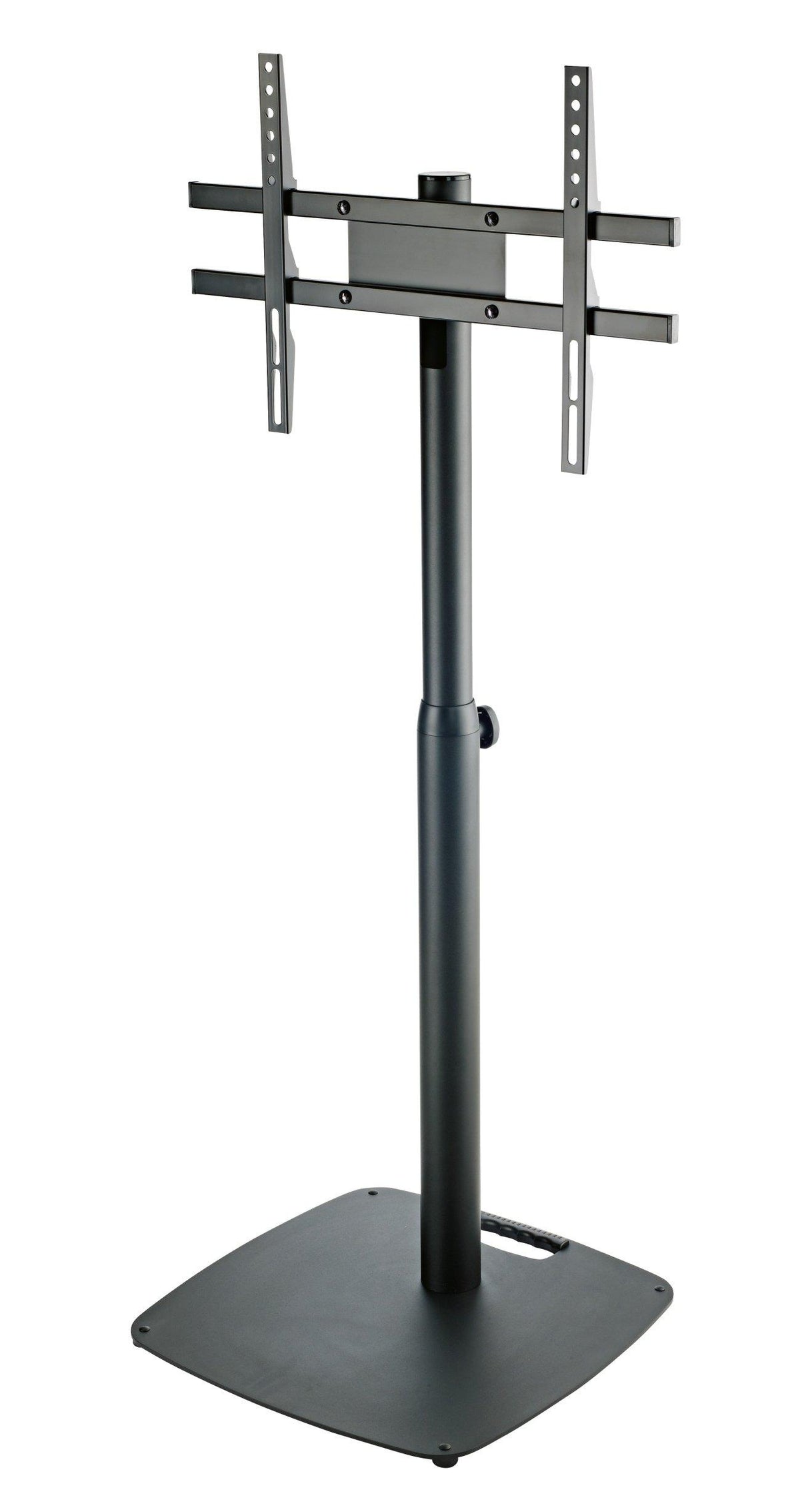 K&M 26782-BLACK — 24-46in Flat Screen Stand with VESA Mount - H:1058-1608mm — product view