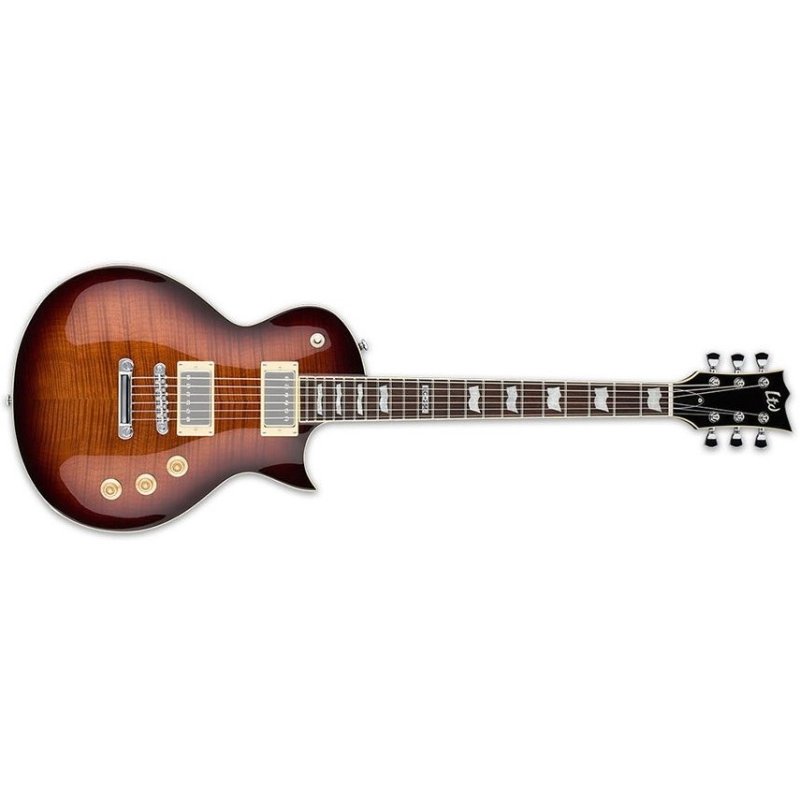LTD - Electric Guitar Dark Brown Sunburst