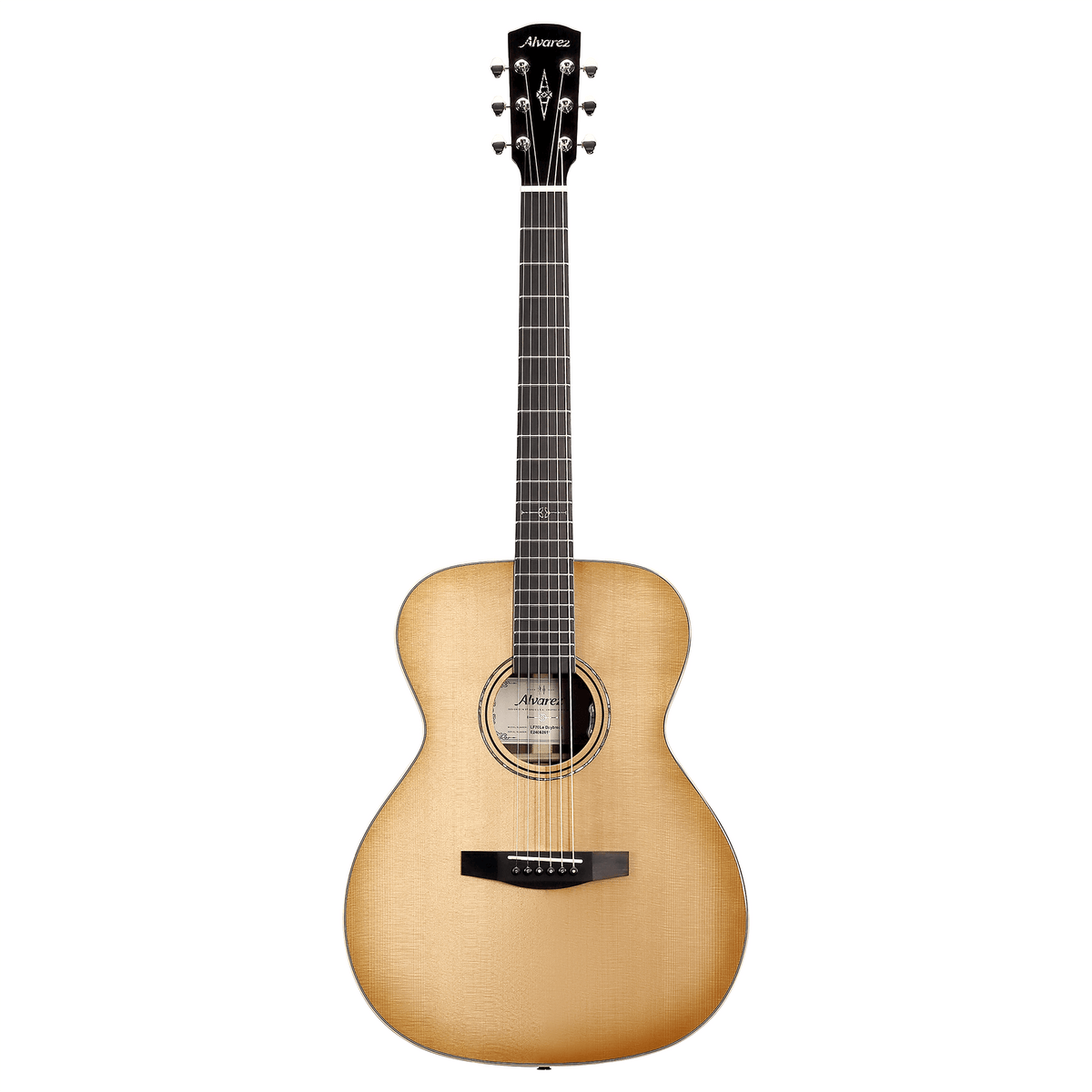 Alvarez LF70LE-DAYBREAK — Folk/OM Guitar (Left-Hand) with FlexiCase/Pickup - Daybreak