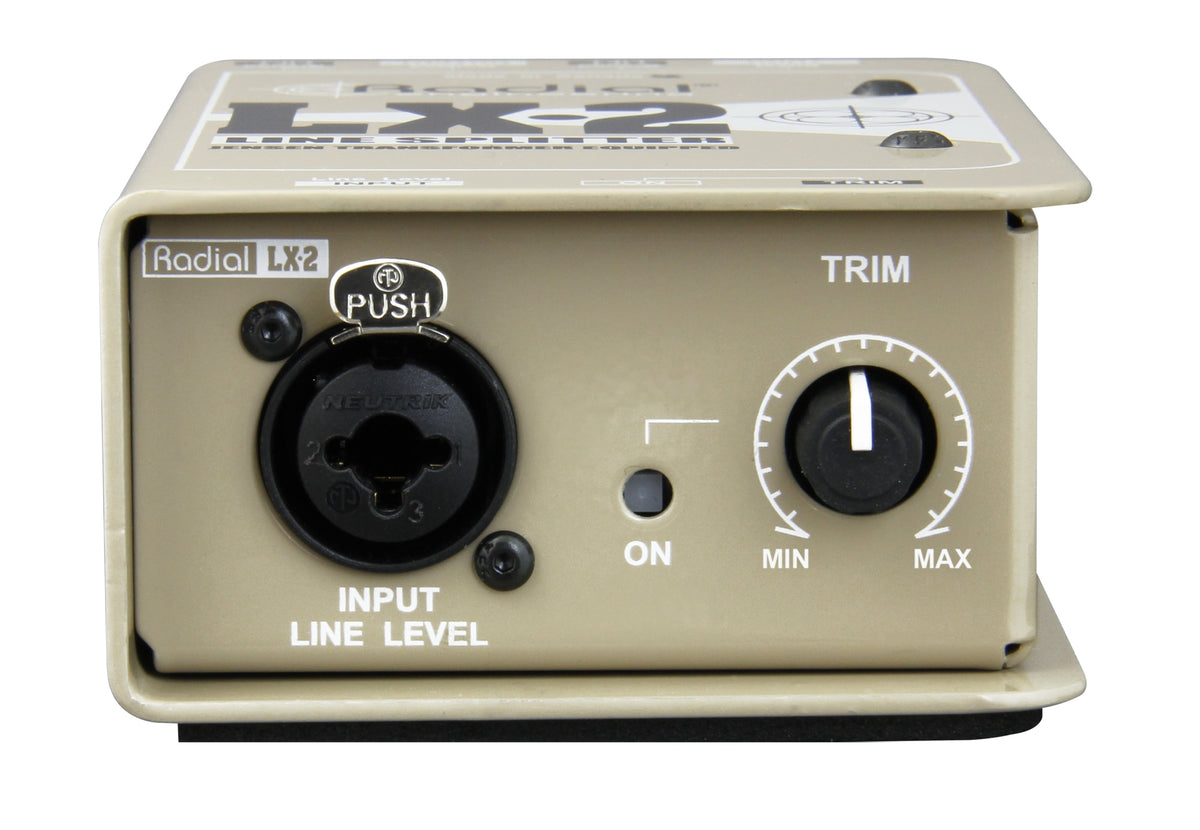 Radial LX2 - Line-Level Splitter & Attenuator - product view 3