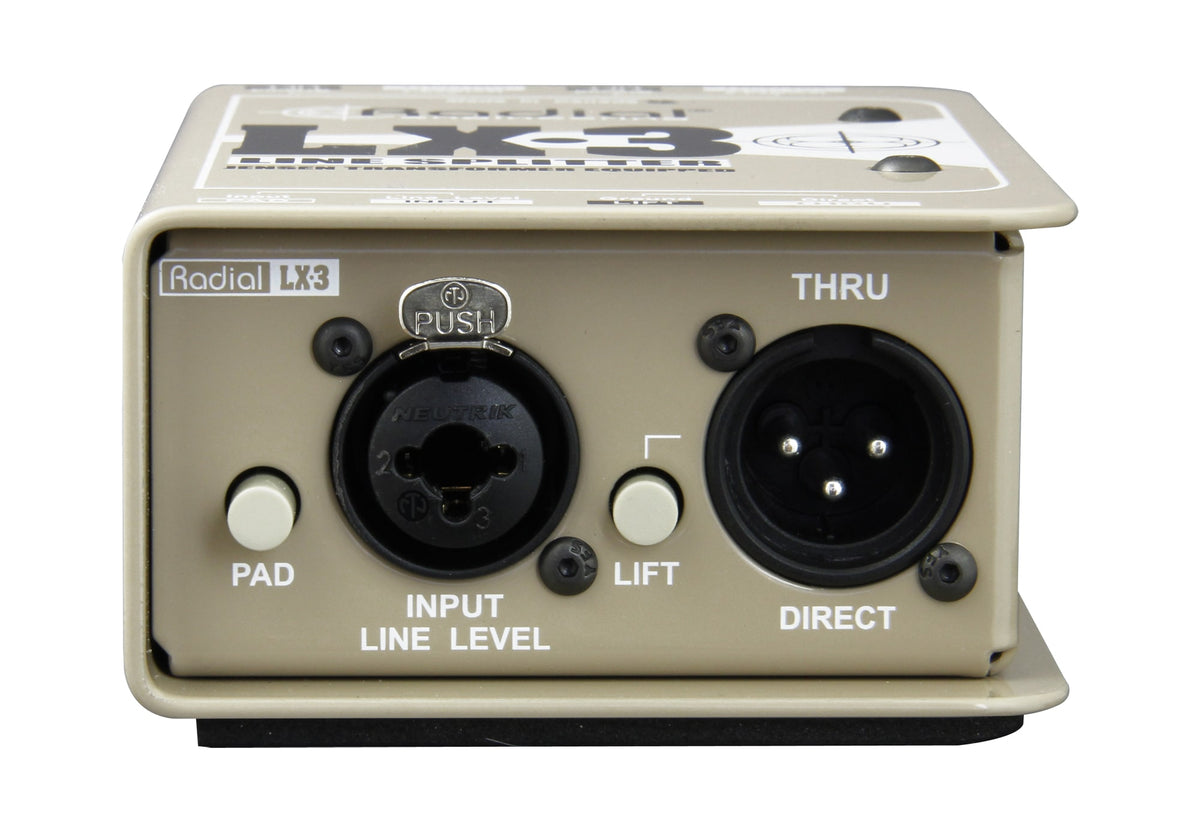 Radial LX3 - Line-Level Splitter - product view 3