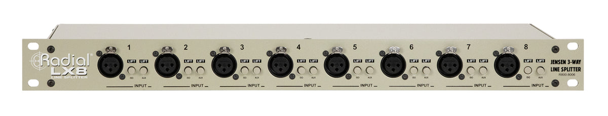 Radial LX8 - 8-channel Line-Level Splitter - product view 3