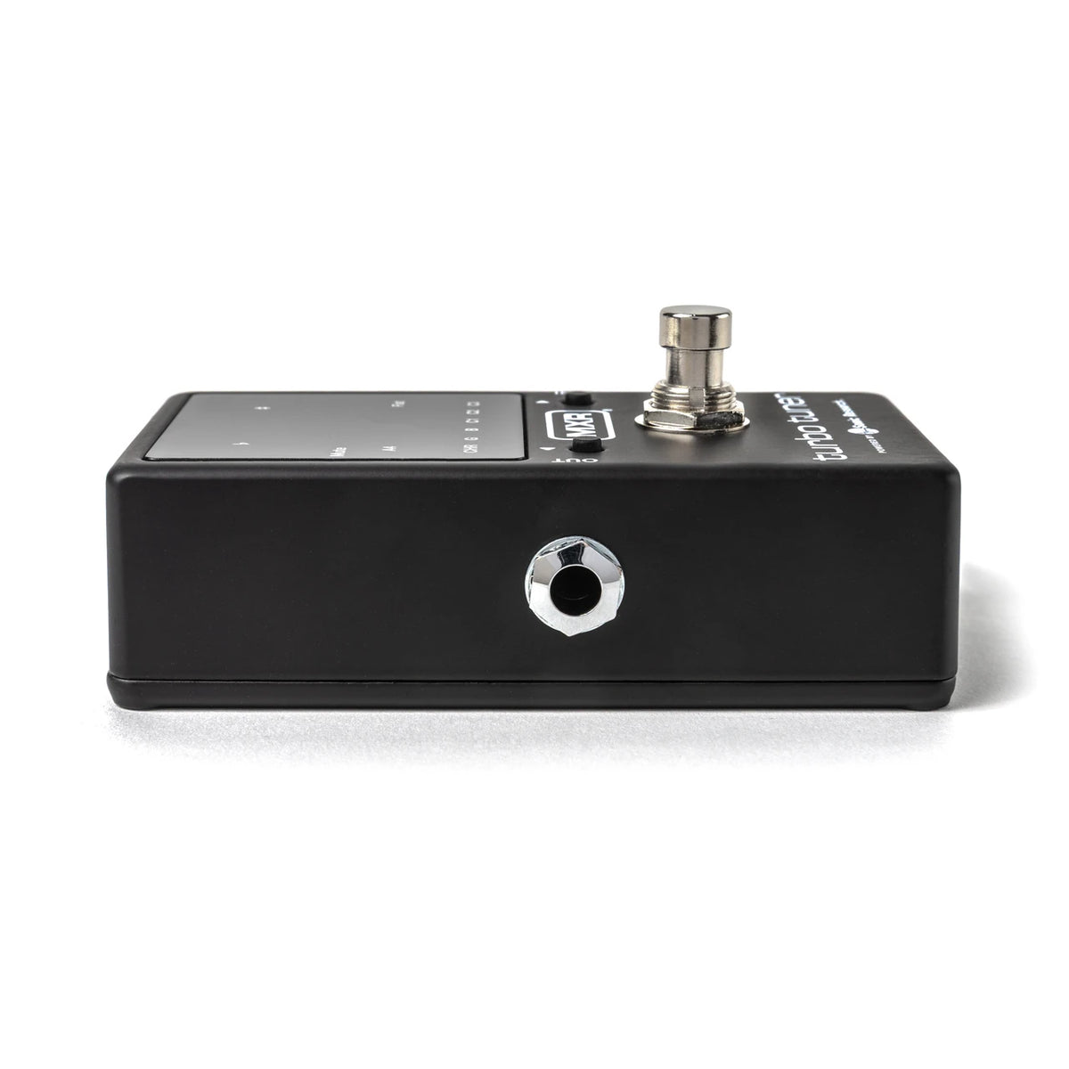 MXR M400 Turbo Tuner left side view