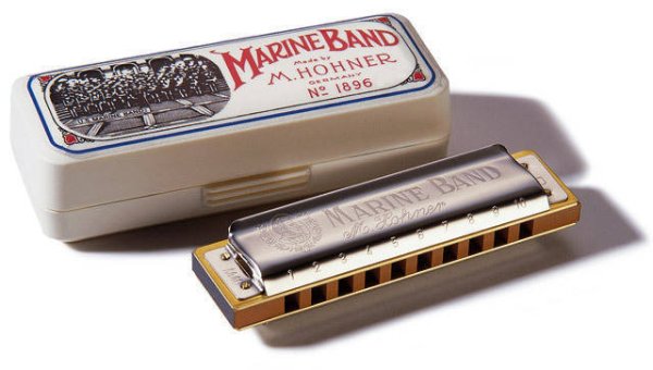 Hohner - Marine Band 1896 Classic Harmonica in the Key of C
