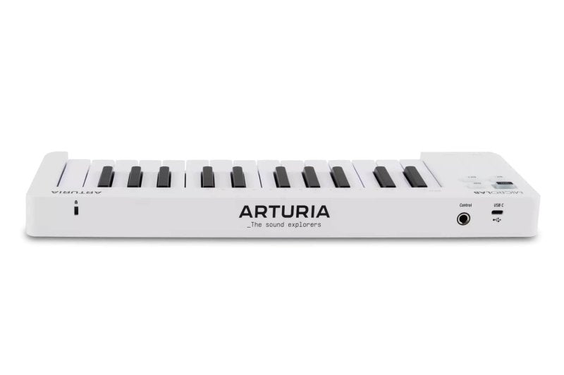 Arturia - Compact 25-Key USB - MIDI Controller, White