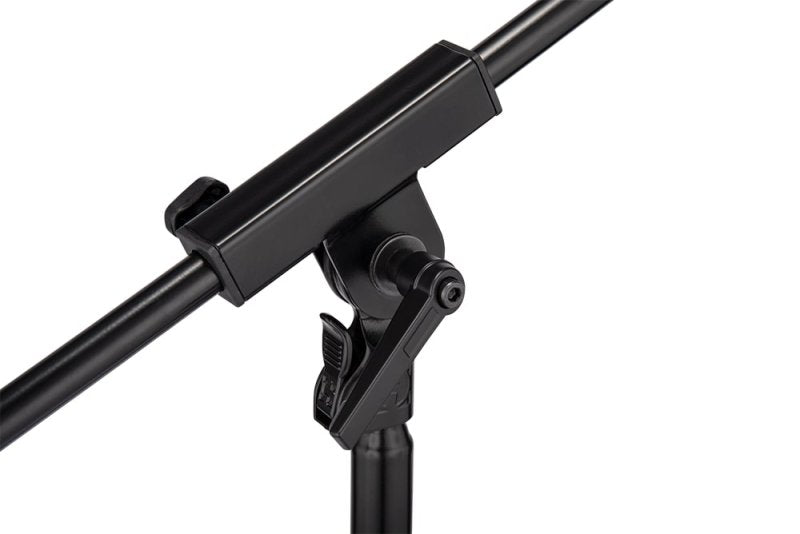 Hercules - Low Profile Tripod Microphone Stand With Telescopic Boom Arm