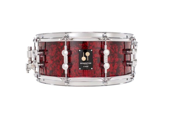 Sonor-Maple 14x5.75 Snare Drum, Wood, Red Pearl