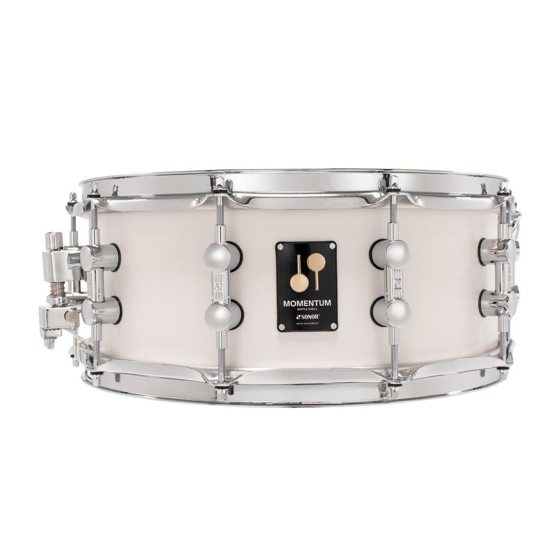 Sonor-Maple 14x5.75 Snare Drum, Wood, Satin Pure White