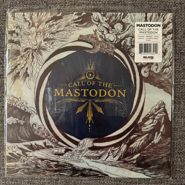Mastodon - Call Of The Mastodon LP (yellow)