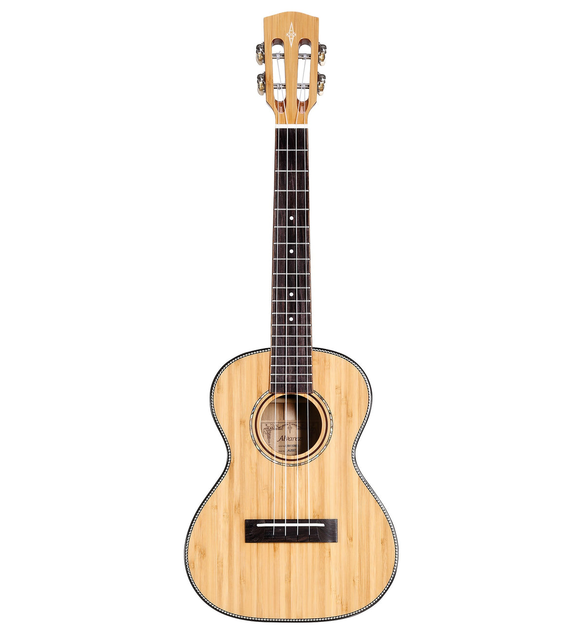 Alvarez MU55T — Tenor Ukulele (Solid Bamboo) - Natural Gloss