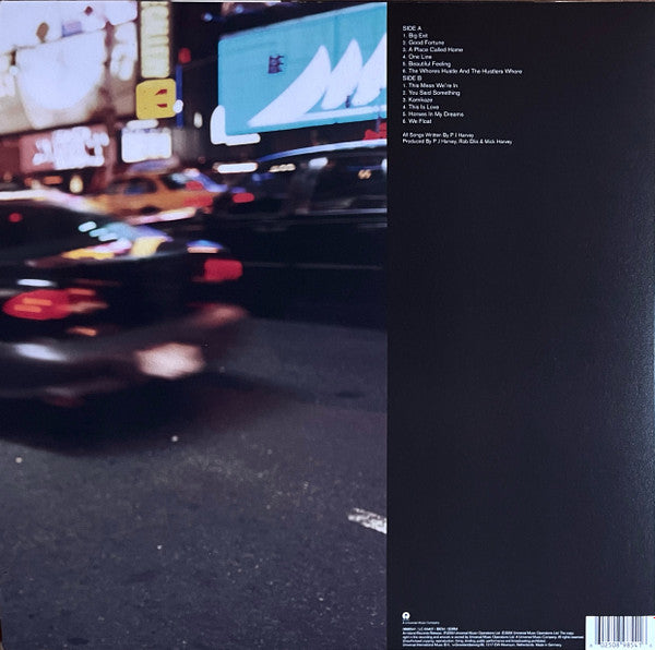 PJ Harvey - Histoires de la ville, histoires de la mer (LP)