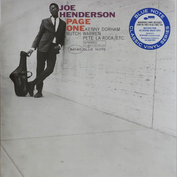 Joe Henderson - Page One (Blue Note Classic Vinyl Series)