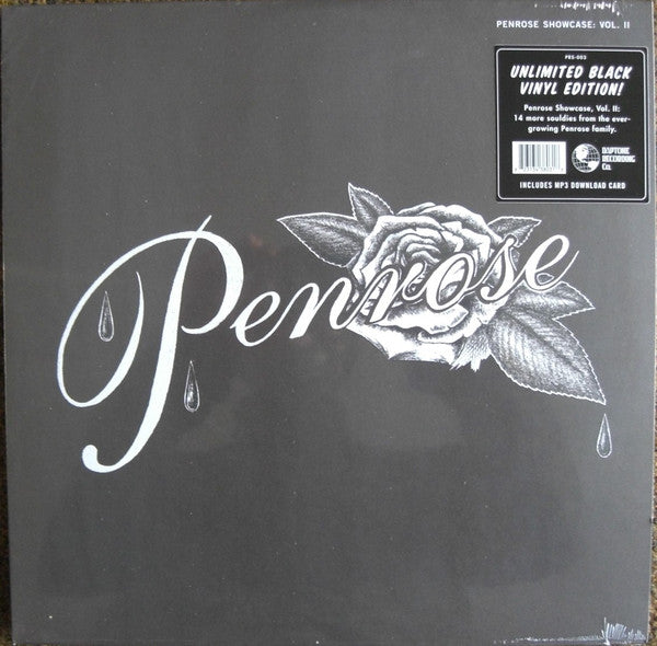 Various Artists - Penrose Showcase Vol. 2 LP, Black Vinyl